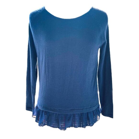 NWT MSRP $159.00 Key Hole Bow Back Sweater Size Small - Picture 1 of 3